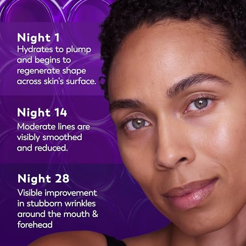 Image of Olay Regenerist Resurfacing Retinol Serum, Renew, Anti-Wrinkle Serum for Women, Anti-Aging Skin Care, Advanced Night Repair, Fragrance-Free, Hexa-Repair Peptide & Pro-Retinol, 1 Fl Oz (Pack of 6)