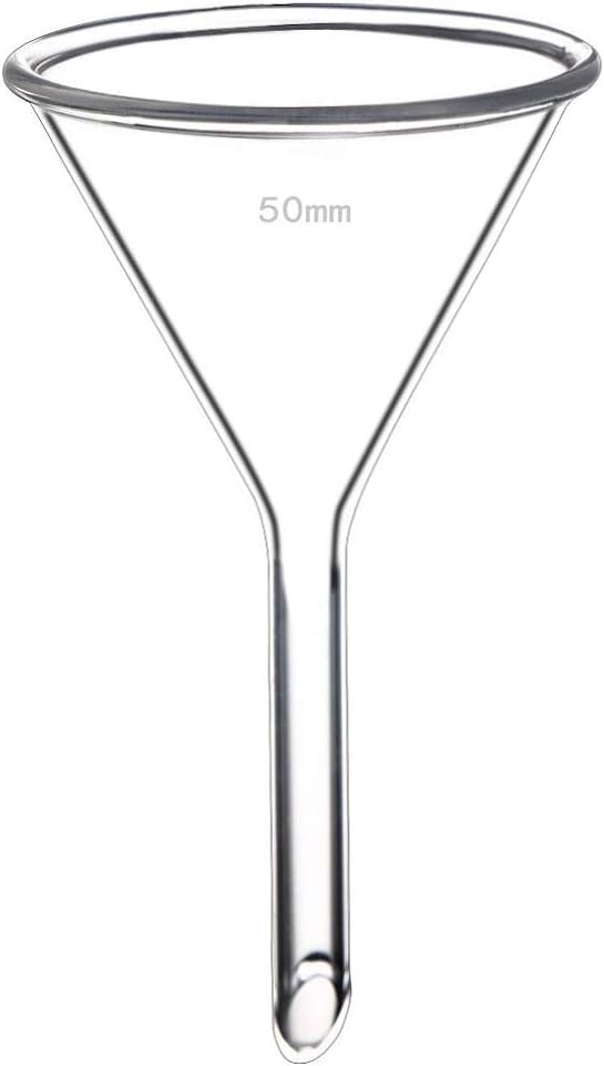 SEOH Glass Funnel Neutral Glass 50 mm 50 mm stem