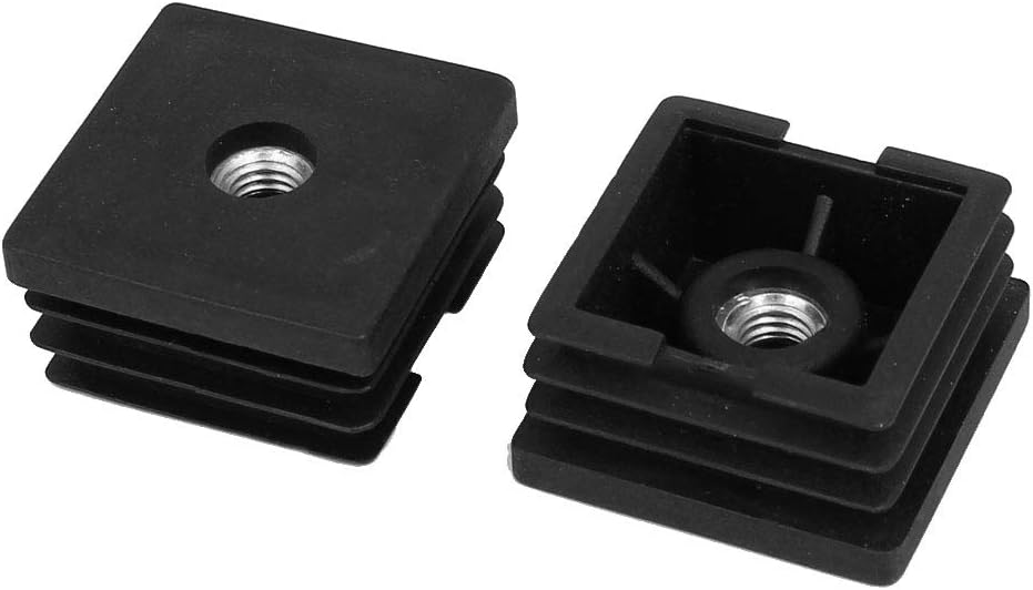 Furniture Table Furniture Hardware Chair Square Shaped Adjustable Leveling Feet Furniture Sliders 38x38x20mm 50pcs