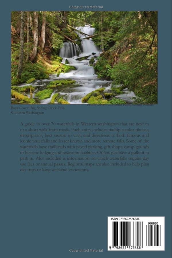 Roadside Waterfalls of Western Washington      Paperback – March 8, 2020