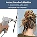 Dreadlocks Machine, Automatic Dreadlock Machine, DIY Handheld Portable Dreadlock Maker, Dreadlock Maker for Long Human Hair and Synthetic Hair, Easy to Use,6heads
