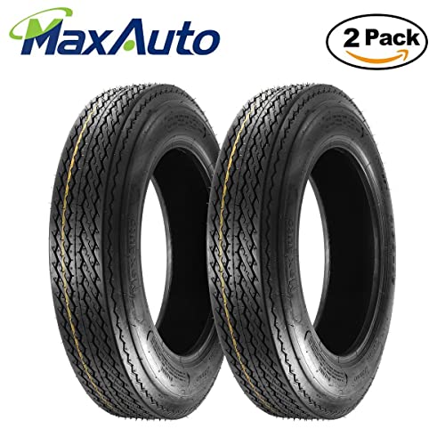Maxauto 4.80-12 480-12 4.80X12 Boat Trailer Tires 6Pr Load Range C, Set Of 2 #TOP1