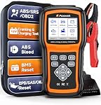 2026 FOXWELL NT630 Pro 2-in-1 ABS SRS 5 Réinitialiser OBD2 Scanner & Testeur de batterie NT630 Plus, ABS Enregistrement de la saignée/de la batterie/Scanner de voiture Oil/SAS/EPB, 12V Analyseur de charge de batterie(100-3000CCA)
