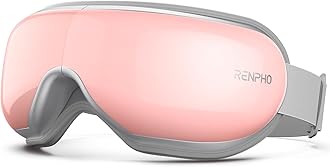 Eyeris 1 Eye Massager with Heat, Birthday Valentines Day Gifts for Women Men Mom Dad Her Him, Eye Mask for Migraine, Smart Sleep Mask for Dry Eyes Relax, Reduce Strain