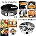 14pcs Instant Pot Accessories Set Fits 5,6,8Qt - 2 Steamer Baskets, Non-stick Springform Pan, Egg/Steamer Rack, Egg Bites Mold, Dish Plate Clip, Kitchen Tong, Oven Mitts, Magnetic Cheat Sheets