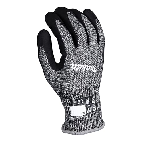 Image of Makita P-84735 Advanced Fitknit® Cut Level 7 Nitrile Coated Dipped Gloves, Size X-Large