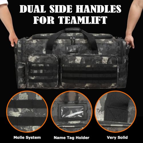 Image of 130L Extra Large Duffle Bag for Men, Heavy Duty Large Duffle Bag for Travel