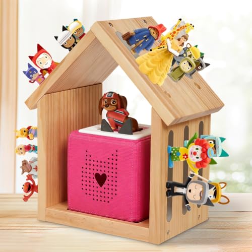 Zinueen Tonie Regal aus Holz zum Hinstellen oder Aufhängen...