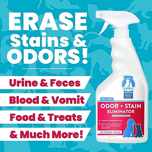 Unique Eliminador de odores e manchas de animais de estimação 206-A - Estilo gatilho de 680 g