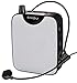 Portatil Amplificador de voz (10W) pila al lithiumand ultraligero con clip de cinturón,Wired Micrófono para las guías, los profesores,conférenciers,directivos, entrenador electronica