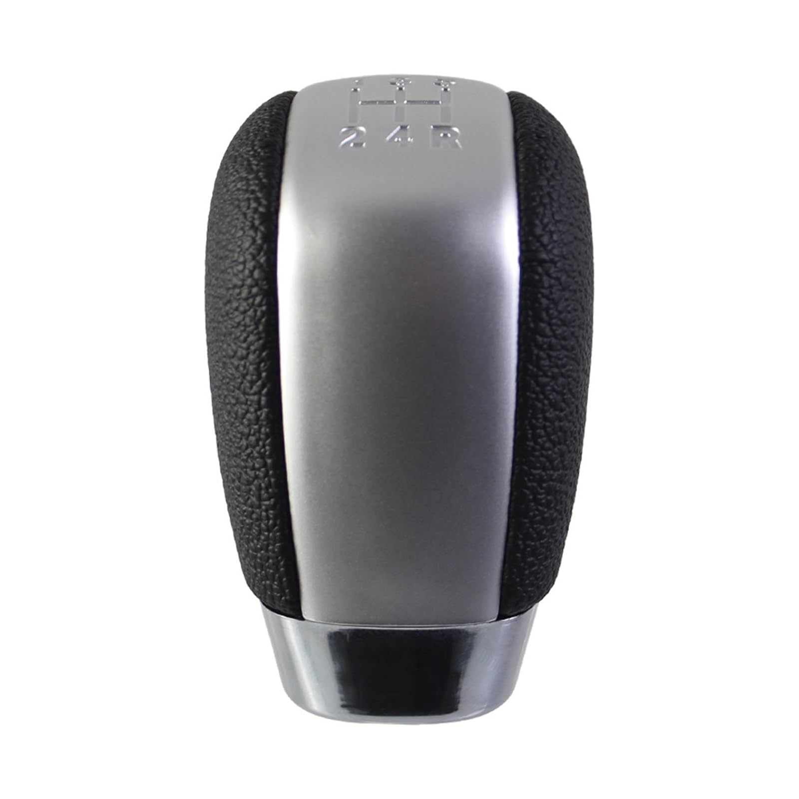 ZYINCEN Speed Gear Shift Knob for Suzuki for Vitara 2006-2015 5 Speed Shift Knob Head Rod Replace(Matte Silver,A)