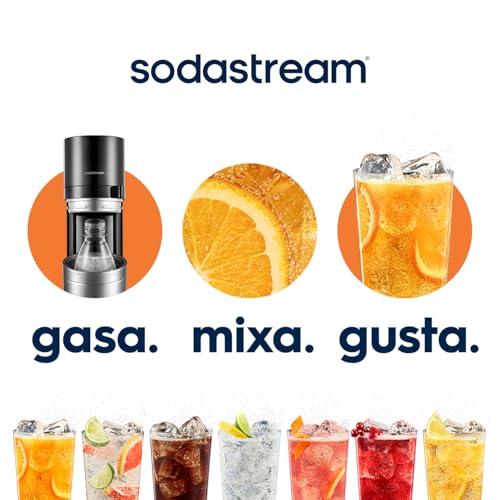 Sodastream Aeratore Duo Con Cilindro Di CO2, 2 Bottiglie Di Vetro E 2 Bottiglie Di Plastica Lavabili In Lavastoviglie Da 1 L, Bianco, Altezza: 44 Cm - 3