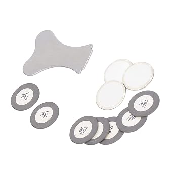 10Pcs Ultrasonic Mist Maker Ceramic Disc 20mm Atomizer Accessory Set Kit for Humidifier Metal Fogger Create Magical Atmosphere for Halloween Decorations