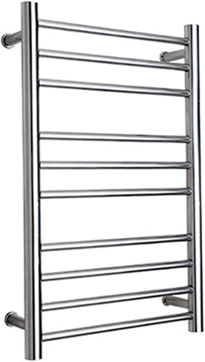 Towel Warmer Rack,Thermostatic Heater Drying for Towel Towel Warmer with Temperature Control 88w Intelligent Electric Heated Towels Dryer 500mmx780mmx120mm,Round Tube