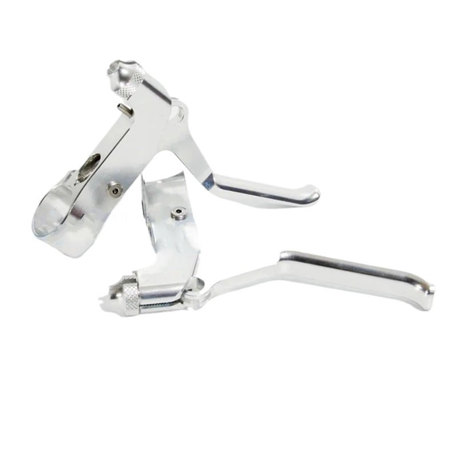 Nhabxgds Silver Cnc Bicycle Brake Lever For Brompton Bike 14 16 20 Inch Folding Bike Mtb Road Bike Brake Lever Bl35(Silver)