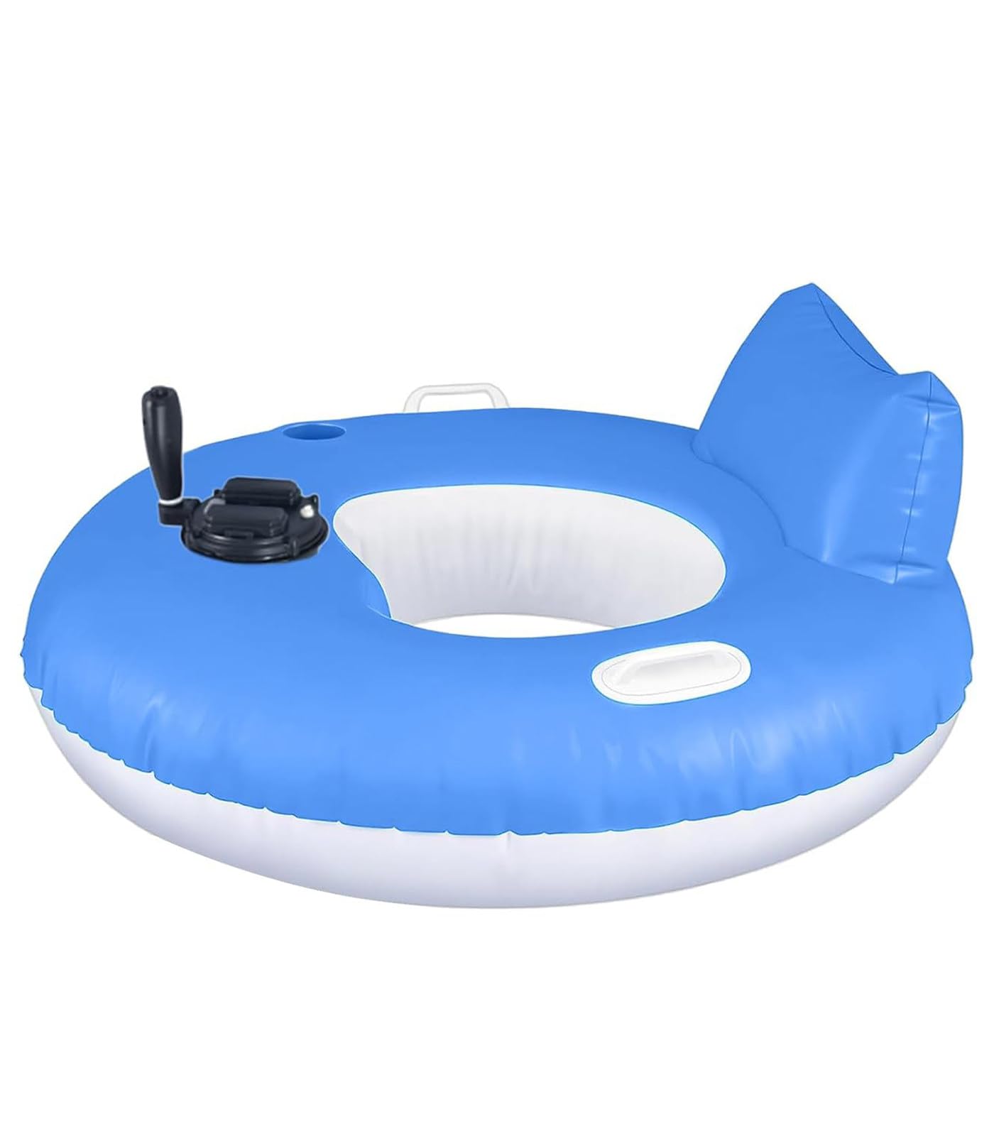 Kindevieft Multicolor Motorized Pool Float | Inflatable Floating Platform For Relaxation, Portable And Comfortable Floating Mat A-Circular