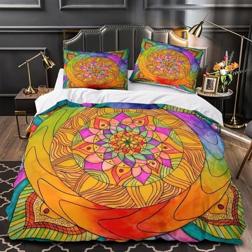 Parure de lit imprimé 3D super douce en microfibre premium 135x200 - 2