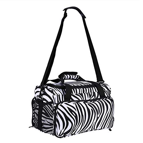 Cocoarm Hairdressing Bag, Toolbag & Toolboxes for Mobile Hairdressers Unisex-Adults, Zebra Stripe, Large Capacity - Image 2