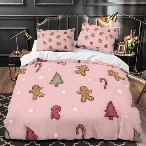 Housse de couette fermeture éclair 3D motif chien microfibre douce