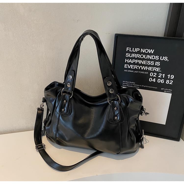 Retro Crossbody Bag for Women Purses Single-Shoulder Tote Bag Fashionable Handbag for Gift、Travel 、Work3