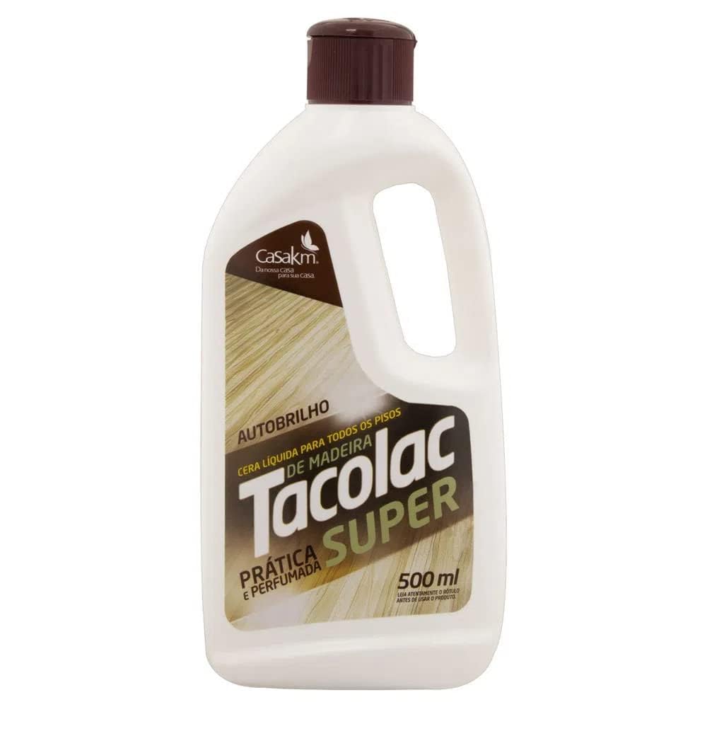 Casa Km Cera Líquida Autobrilho Tacolac Super 500Ml