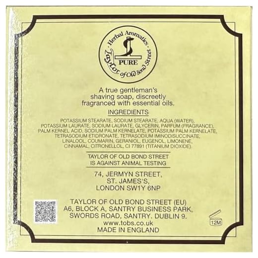 Sandalwood Shaving Soap in Wooden Bowl