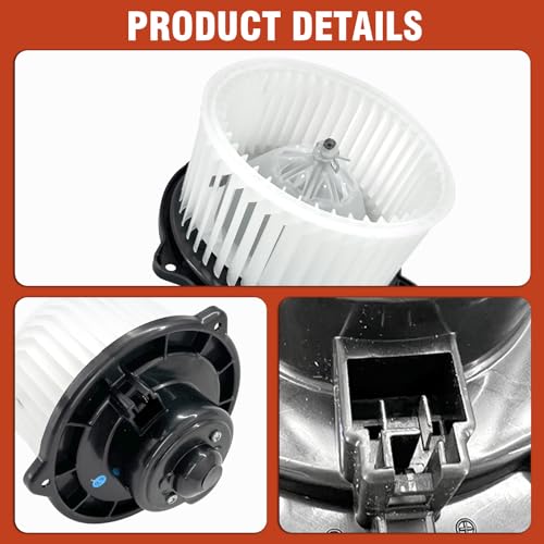 Image of AC Heater Blower Motor with Fan 700063 Fit for Toyota Tundra 2004-2006 4.7, Toyota Sequoia 2001-2007 4.7, Replaces #871030C022