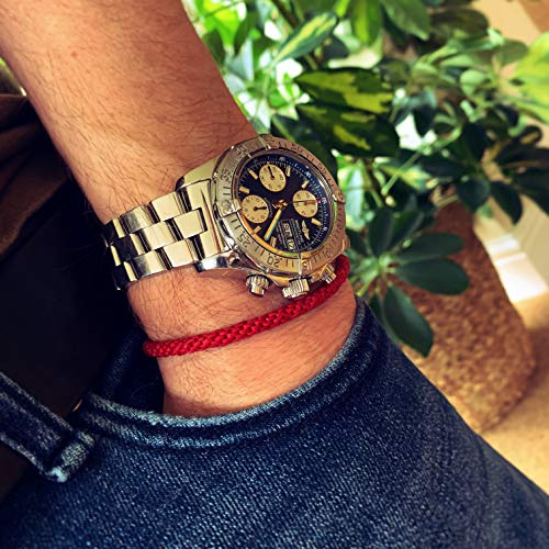 Handmade Thai Woven String Bracelet | Wax Cotton Knot Thread Wristband | Adjustable Unisex Friendship Band For Men and Women3