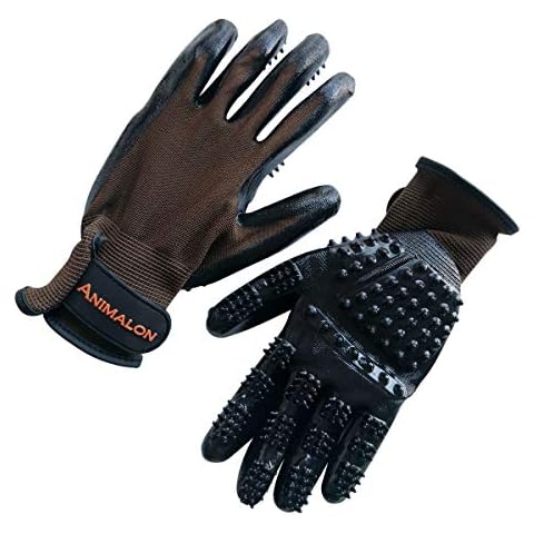 Animalon Fellpflege Handschuh aus Kautschuk | innovativer und praktischer Fellwechsel-Helfer für Pferde und Hunde Cover
