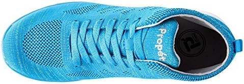 Propét Women's TravelFit Hi Shoe, Pacific/Silver, 6.5 Narrow US | Image 5