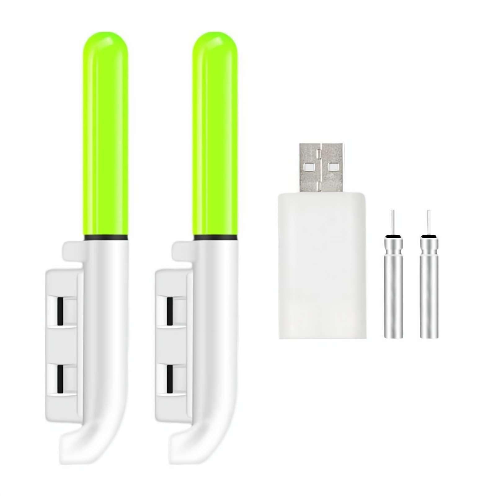 Barra de luz de pesca LED CR425 3.6 V batería de litio kit de carga USB herramienta Pesca aparejos nocturnos lámpara luminosa fluorescente brillante