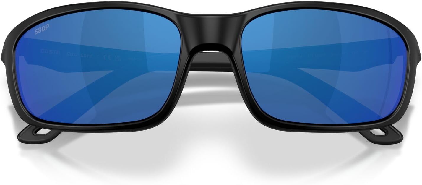 Costa Del Mar Sunglasses For Men Brine II Mens Polarized Sunglasses - Fishing, Boating & Beach UV Protection - Size 59-580P