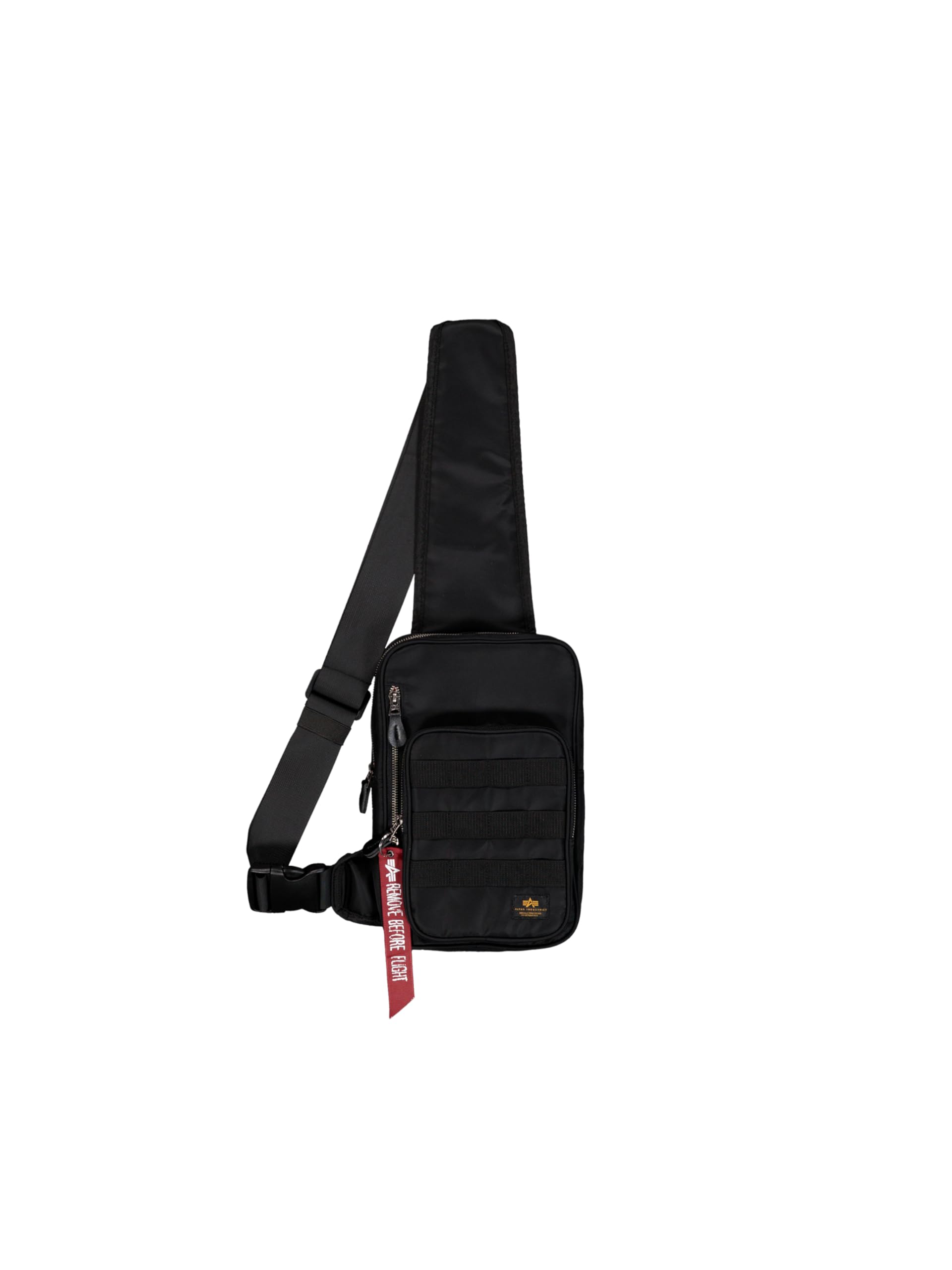 Alpha Industries Unisex Noir Bag Label Sling