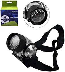 Lanterna Cabeça Led Ajustavél Resistente a Aguá a Pilha
