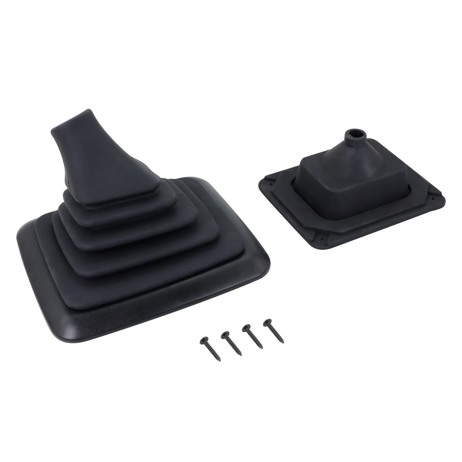 Manual Transmission Shifter Boot, Gear Shift Lever Rubber Knob Boot Compatible with 1990-1997 Ford F-150 F-250 F-350 Bronco Replaces # F5TZ7277BA F5TZ-7277-BA