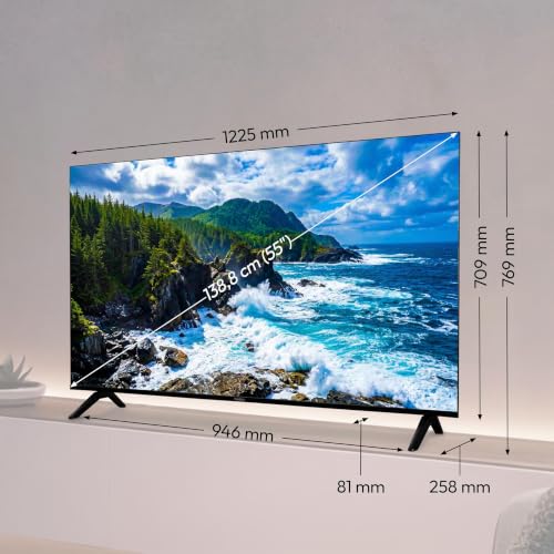 MEDION 138,8 cm (55 Zoll) Ultra HD Fernseher (Smart-TV, HDR10, VIDAA Store, HBO Max, MagentaTV, Prime Video, Disney+, DAZN, Paramount+… – Ansicht 2
