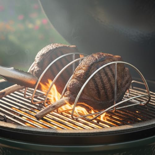 Rejilla de acero inoxidable para barbacoa que resiste altas temperaturas 8