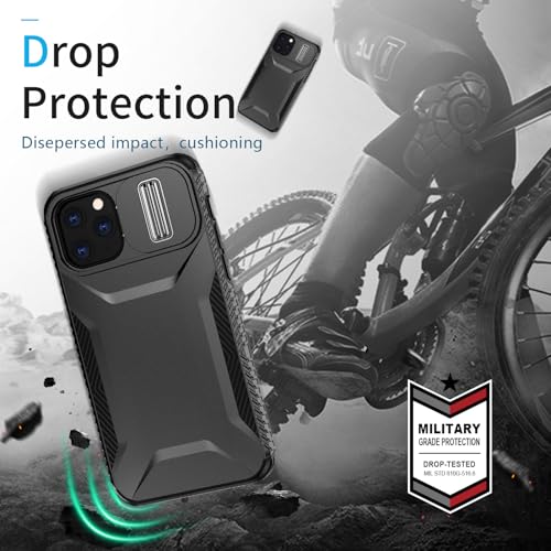 Coque iPhone 11 Pro de qualité militaire robuste avec finition noire mate - 7