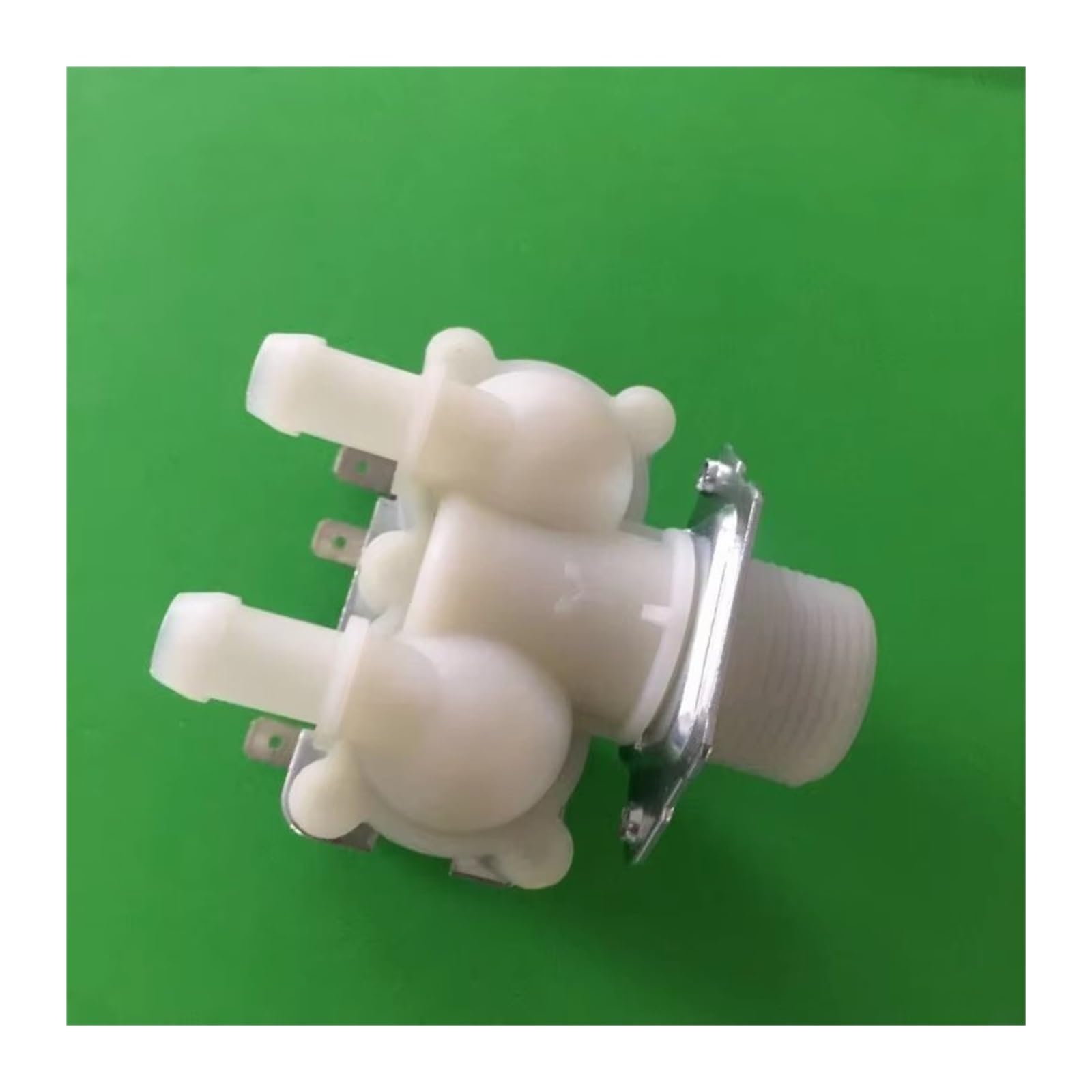 Lavadora Válvula Solenoide Lavadoras Universales De 0,02-0,8 MPa, Una En Dos, Válvula Solenoide Entrada Agua Normalmente Cerrada, 12V, 24V, 110V Y 220V Válvula de Entrada de Agua(24V)