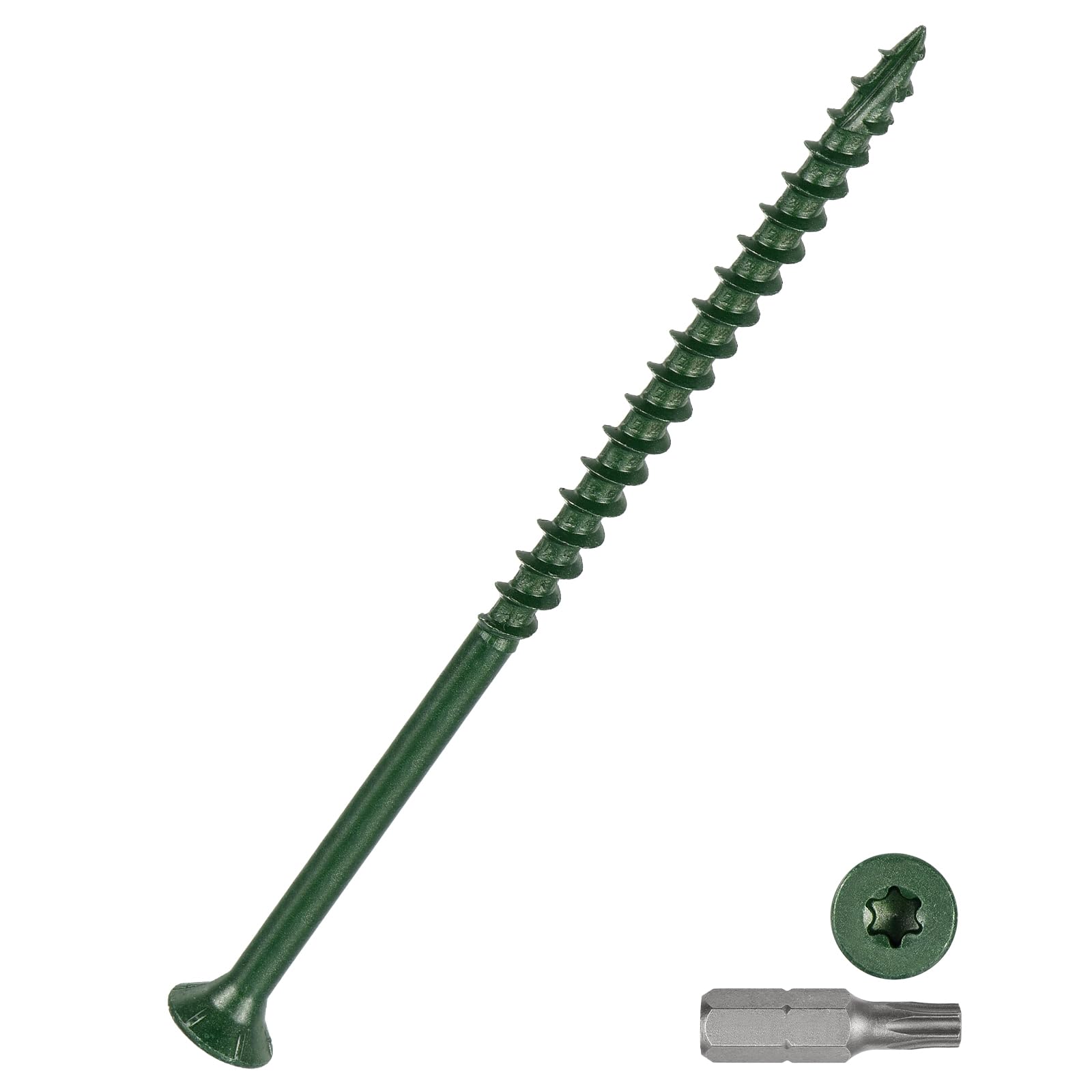 DTGN #10x4" Deck Screws, 150Pack, Good for Decks Fences, Frames, Farms, Outdoor Furniture