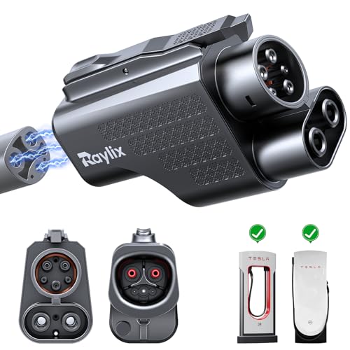 Raylix NACS to CCS1 Adapter for Tesla Supercharger (UL 2252)