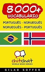 Capa de 8000+ Português - Norueguês Norueguês - Português Vocabulário (Bate-papo Mundial)