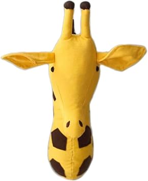 ljhnba Jungle Giraffe Stuffed Animal Heads for Wall Nursery Room Mount Fantasy Wall Decoration Hanging Girls Room Decor for Bedroom Aesthetic Girls
