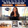 DOTORYDESIGN 2-Pack Stackable Organizer Set-Versatile Storage Solution for Cabinets and Countertops-Kitchen and Pantry Shelf, Spice Rack - Space-Saving Design-Metal Wire-Black #2