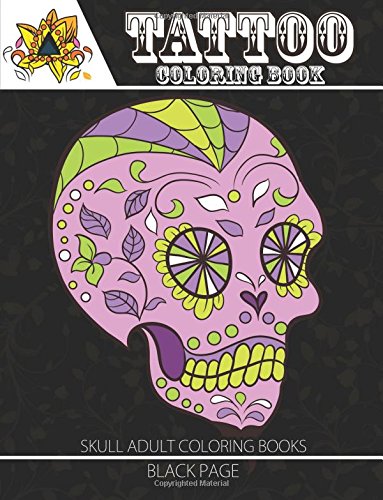 Amazon.com: Tattoo Coloring Book: black page Exciting Pictures from the ...