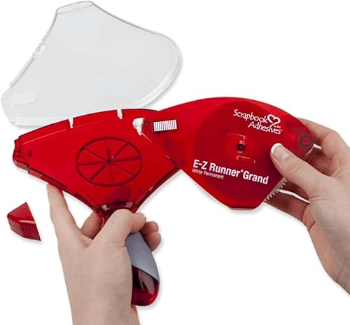 Miniatura 5 de Scrapbook Adhesives by 3L 01251-6 E-Z Runner Grand - Recambio adhesivo de doble cara 150 pies blanco