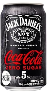 ジャックダニエル コカ・コーラ ゼロシュガー 350ml×3箱　71本 jczero35c-2.jpg