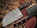 vk0224 Handmade Damascus Steel Cleaver Chopper Knife Rain Drop Pattern 11 Inches