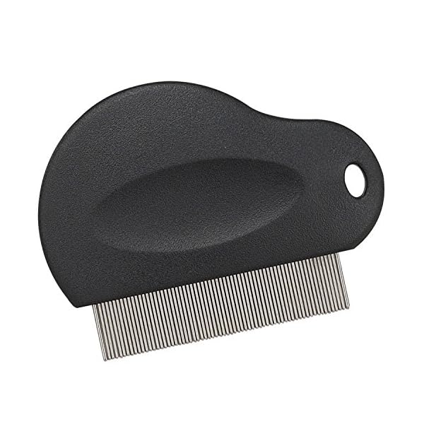 Master Grooming Tools Contoured Grip Flea Combs — Ergonomic Combs for