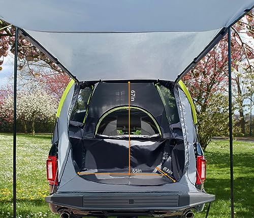 Icool UR-A21-5 Pickup Truck Tent, Waterproof Pu4000Mm Double Layer For 5.5’-6’ Ft Truck Bed thumb #1